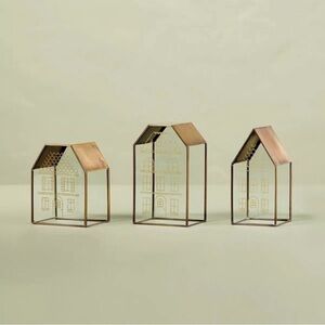 Hearth & Hand with Magnolia Decorative Glass House Set